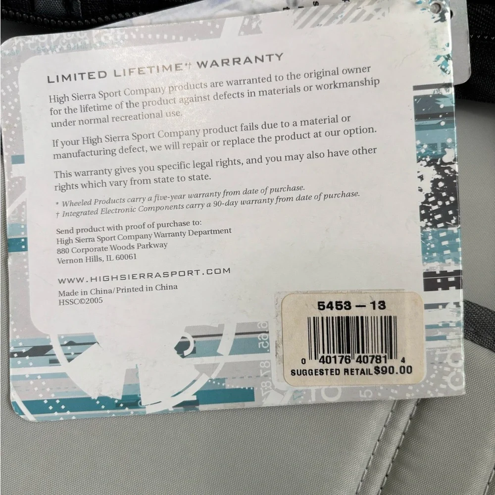 High Sierra Computer Backpack - Picture 3 of 5